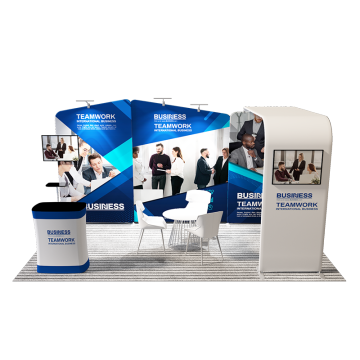 ට්විස්ට් ටවර් මොඩියුලර් ප්රදර්ශන කුටි සංදර්ශකය